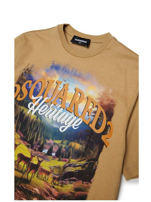 T-shirt, unisex, logata. DSQUARED2 | DQ3419 D0AIQDQ776